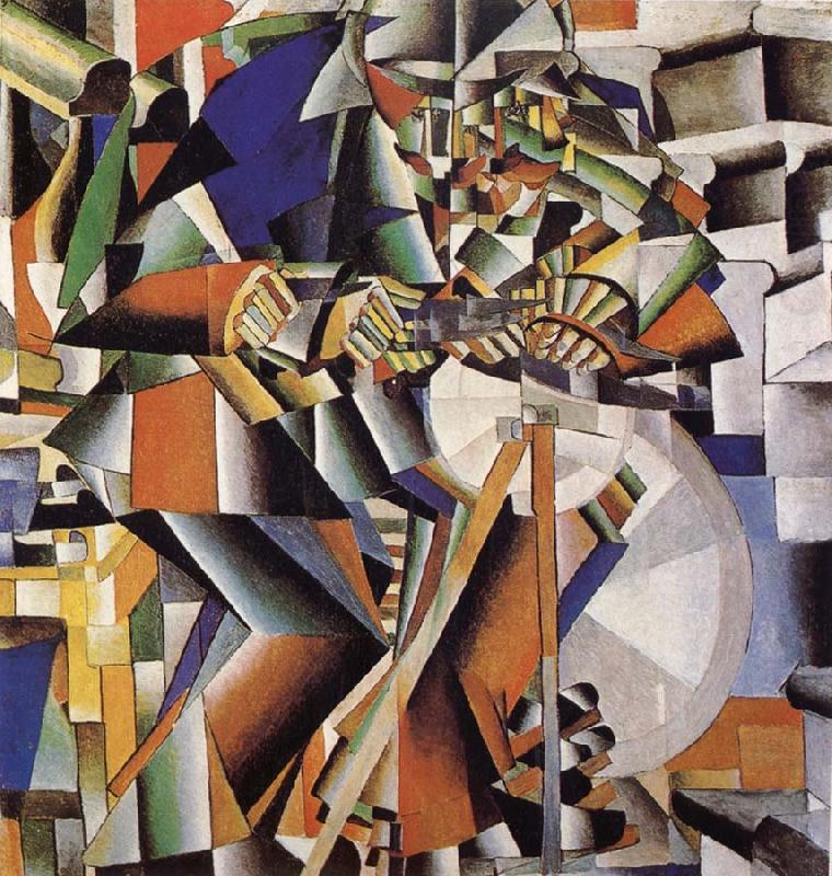 Knife-Grinder, Kazimir Malevich